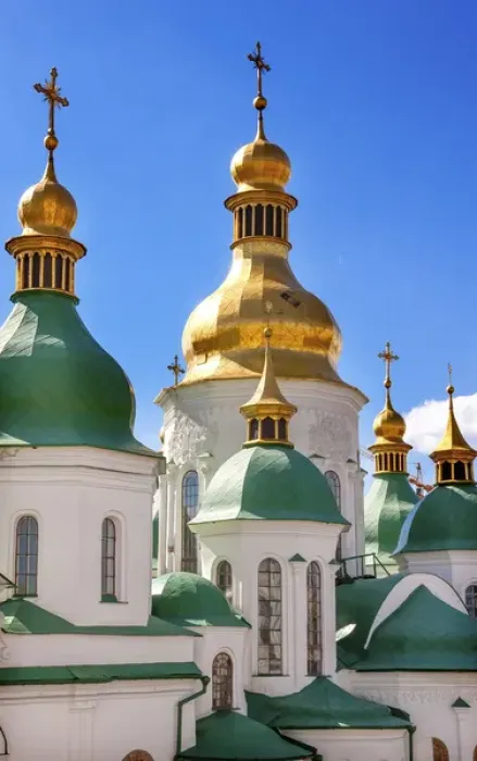 Framed Print : Saint Sophia Sofia Cathedral Spires Tower Golden Dome Sofiyskaya Square Kiev Ukraine Framed Print : Saint Sophia Sofia Cathedral Spires Tower Golden Dome Sofiyskaya Square Kiev Ukraine