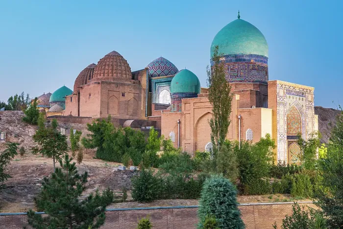 Framed Print : Samarkand, Uzbekistan, Central Asia. Evening view of the Shah-i-Zinda Framed Print : Samarkand, Uzbekistan, Central Asia. Evening view of the Shah-i-Zinda