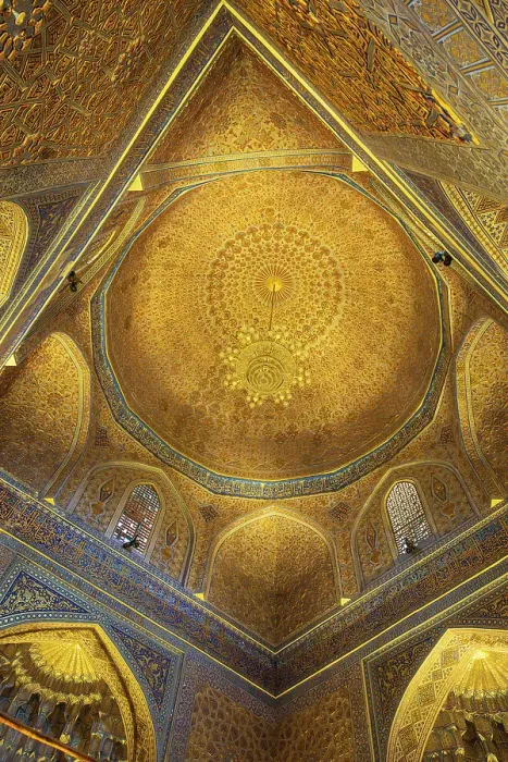 Framed Print : Samarkand, Uzbekistan, Central Asia interior view of the Gur-i Amir Mausoleum. (Editorial Use Only) Framed Print : Samarkand, Uzbekistan, Central Asia interior view of the Gur-i Amir Mausoleum. (Editorial Use Only)