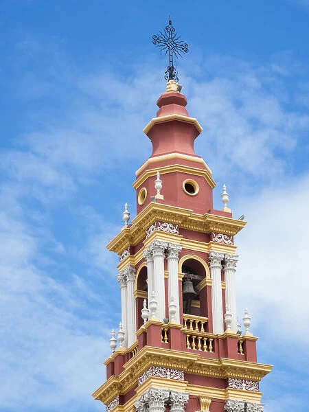 San Francisco Church. Town of Salta, north of Argentina, located in the foothills of the Andes