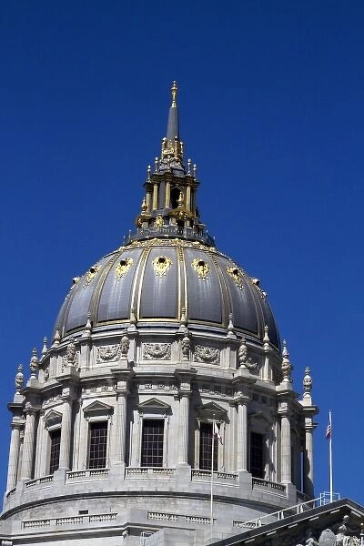 San Francisco City Hall in the city of San Francisco, California, USA