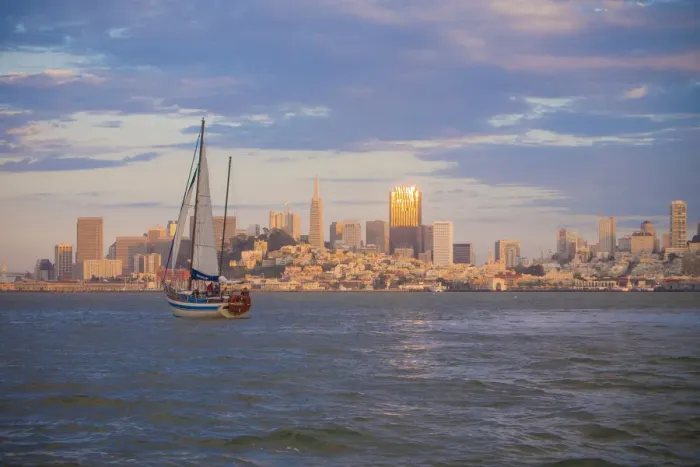 Framed Print : San Francisco Skyline, California, USA
