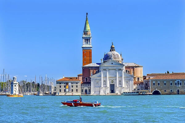 San Giorgio Maggiore Church, Venice, Italy. 16th Century Benedictine Church