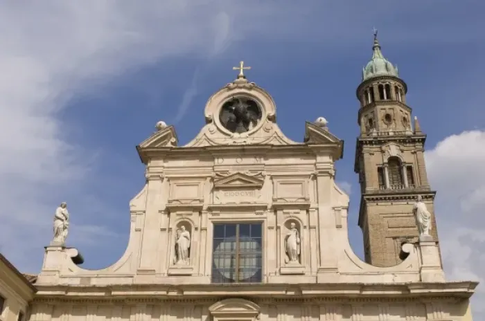 Framed Print : San Giovanni church, Parma, Emilia-Romagna, Italy