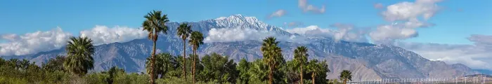 Framed Print : San Jacinto Mountain from Desert Hot Springs, California