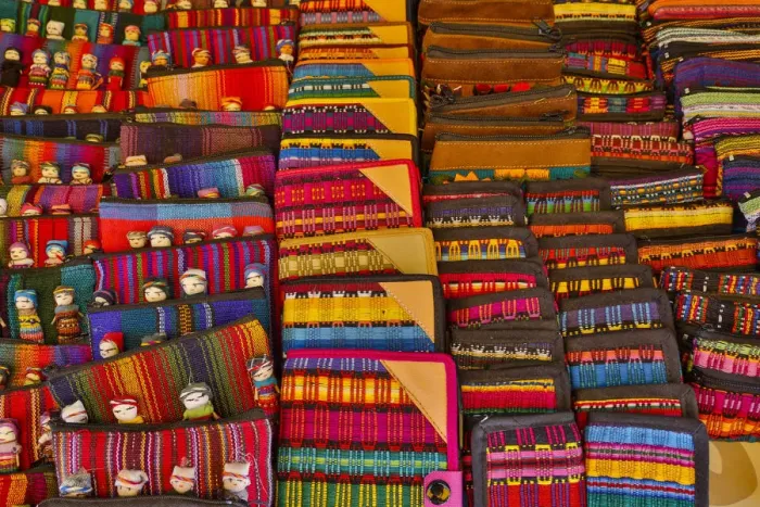 Framed Print : San Miguel De Allende, Mexico. Colorful cloth on display for sale Framed Print : San Miguel De Allende, Mexico. Colorful cloth on display for sale
