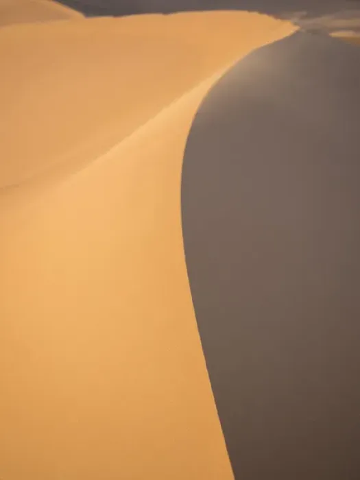 Framed Print : Sand dune at desert in Erg Chebbi, Morocco