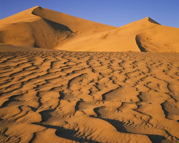 sand dune patterns at Eureka Dunes in Death Valley National Park, CA Credit as: Dennis