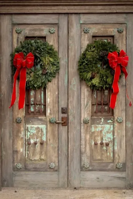 Framed Print : Santa Fe, New Mexico, United States. Antique door on Canyon road