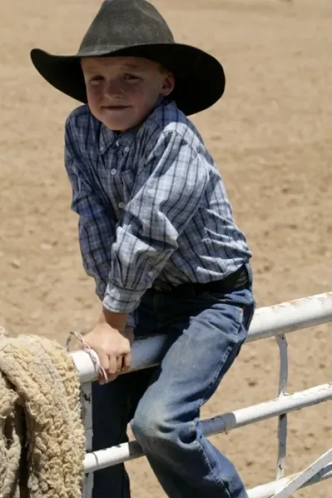 Framed Print : Santa Fe, New Mexico, USA. Galisteo Rodeo, young cowboy. (MR) Framed Print : Santa Fe, New Mexico, USA. Galisteo Rodeo, young cowboy. (MR)
