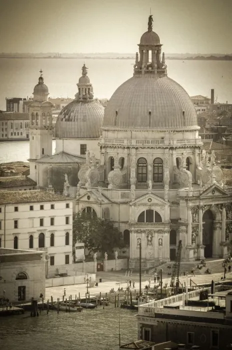 Framed Print : Santa Maria della Salute church, Venice, Veneto, Italy
