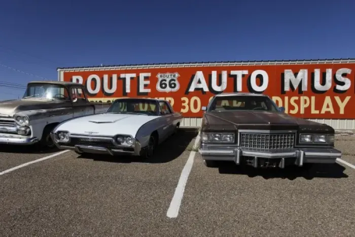 Framed Print : Santa Rosa, New Mexico, United States. Route 66 auto museum Framed Print : Santa Rosa, New Mexico, United States. Route 66 auto museum