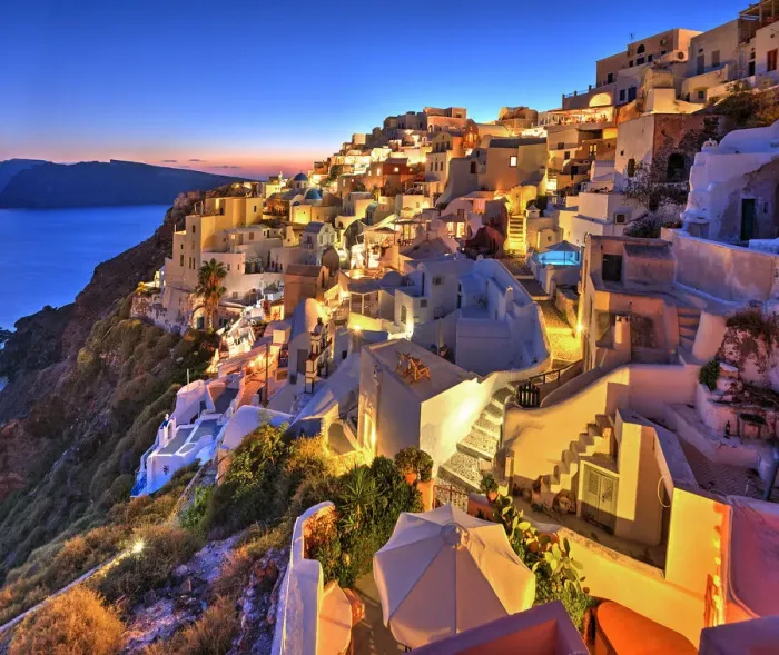 Framed Print : Santorini, Greece on the Mediterranean Sea Framed Print : Santorini, Greece on the Mediterranean Sea
