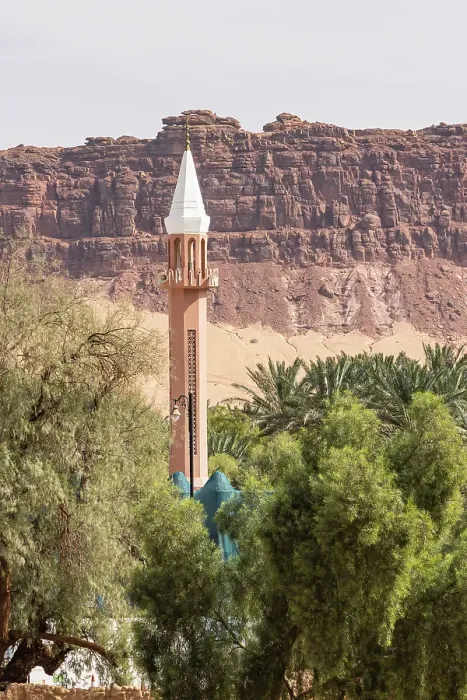 Framed Print : Saudi Arabia, Medina. Minaret in old town Al-Ula Framed Print : Saudi Arabia, Medina. Minaret in old town Al-Ula