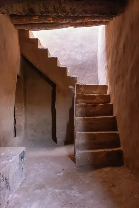 Framed Print : Saudi Arabia, Medina. Stairway in old town Al-Ula Framed Print : Saudi Arabia, Medina. Stairway in old town Al-Ula