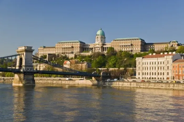 Framed Print : Scenic of Budapest Hungary from river ship as it enters its docking location Framed Print : Scenic of Budapest Hungary from river ship as it enters its docking location
