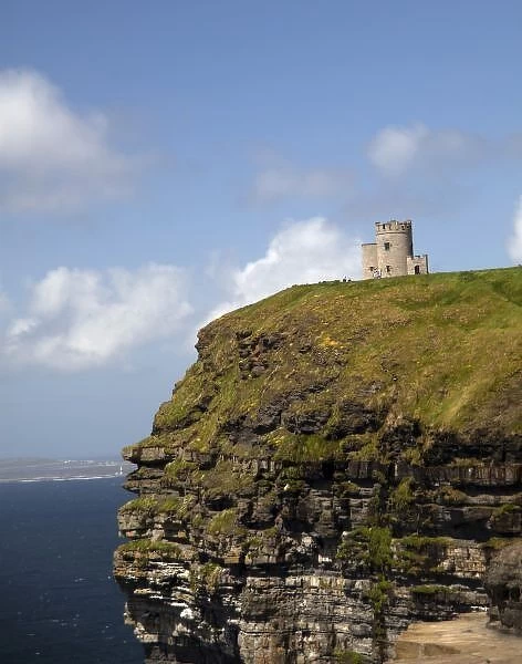 Scenic Cliffs of Moher and O Briens Tower