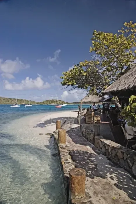 Framed Print : Scenic view of Bitter End Yacht Club Virgin Gorda British Virgin Islands