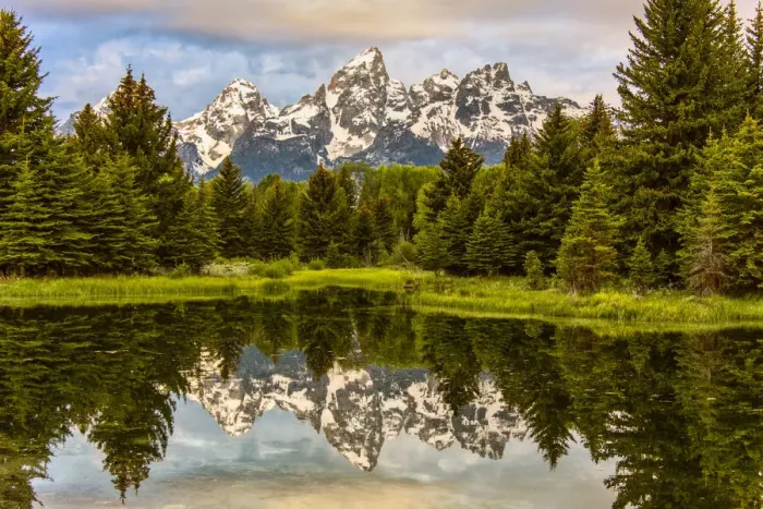 Framed Print : Schwabacher Landing, Tetons, Wyoming Framed Print : Schwabacher Landing, Tetons, Wyoming