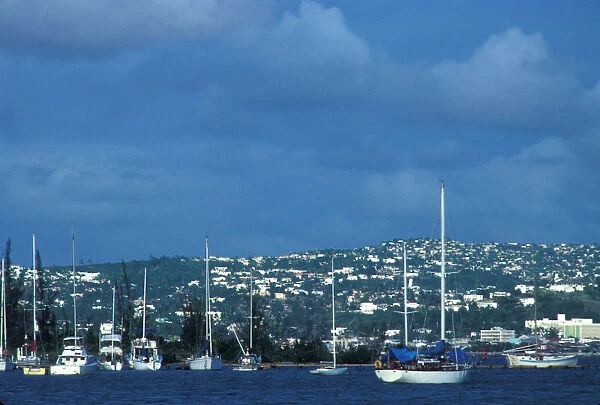 Seascape. Caribbean, Jamaica, Montego Bay, Harbor