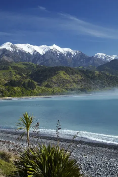 Framed Print : Seaward Kaikoura Ranges, Mangamaunu, near Kaikoura, Marlborough, South Island, New Framed Print : Seaward Kaikoura Ranges, Mangamaunu, near Kaikoura, Marlborough, South Island, New