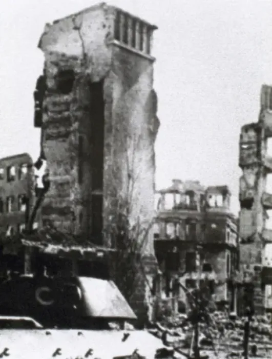 Framed Print : SECOND WORLD WAR. Battle of Stalingrad fought between Russian and German troops