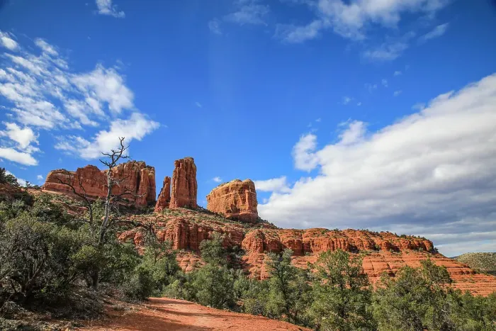 Framed Print : Sedona, Arizona. Cathedral Rock trailhead Framed Print : Sedona, Arizona. Cathedral Rock trailhead