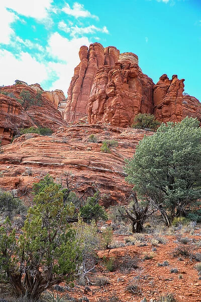 Sedona, Arizona, USA. Red rock formations