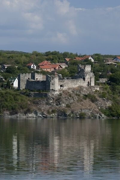 Serbia, along the Danube river near Kostolac. Ruins of Castle Ram