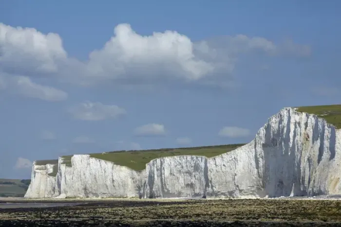 Framed Print : Seven Sisters Chalk Cliffs, Birling Gap, East Sussex, England, United Kingdom Framed Print : Seven Sisters Chalk Cliffs, Birling Gap, East Sussex, England, United Kingdom