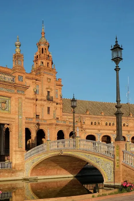 Framed Print : Seville, Spain. Plaza de Espana. It was built in 1928 for the Ibero-American Exposition of 1929 Framed Print : Seville, Spain. Plaza de Espana. It was built in 1928 for the Ibero-American Exposition of 1929