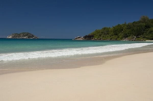 Seychelles, Island of Mahe. West coast, Longbeach (AKA Grand Anse), the longest beach on Mahe