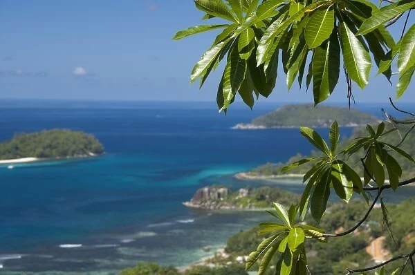Seychelles, Island of Mahe. Western coast of Mahe, Port Ternay Marine National Park