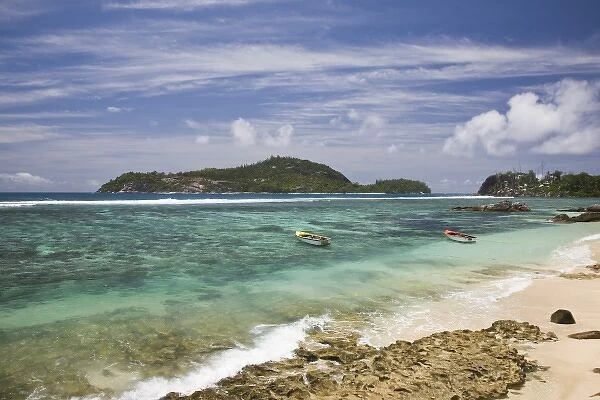 Seychelles, Mahe Island, Port Glaud, beachfront