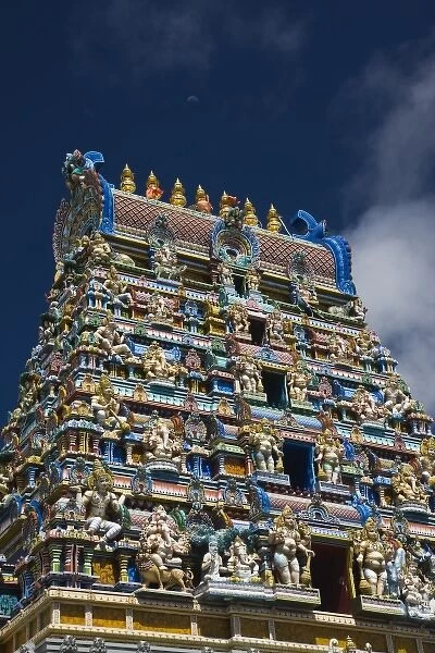 Seychelles, Mahe Island, Victoria, Hindu Temple