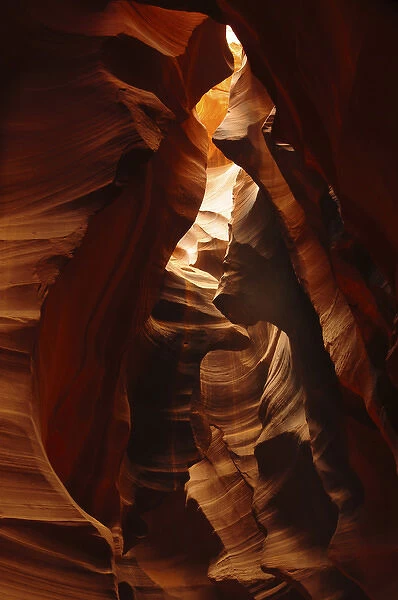 Shaft of Light; Upper Antelope Canyon; Page; Arizona; USA