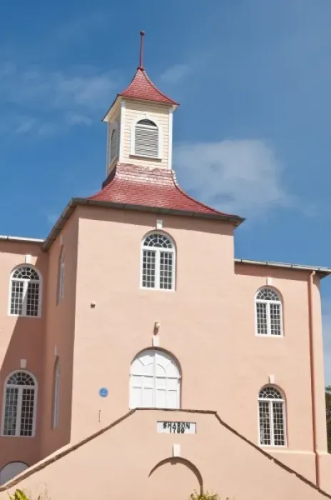 Framed Print : Sharon Morovian Church Barbados, Caribbean Framed Print : Sharon Morovian Church Barbados, Caribbean