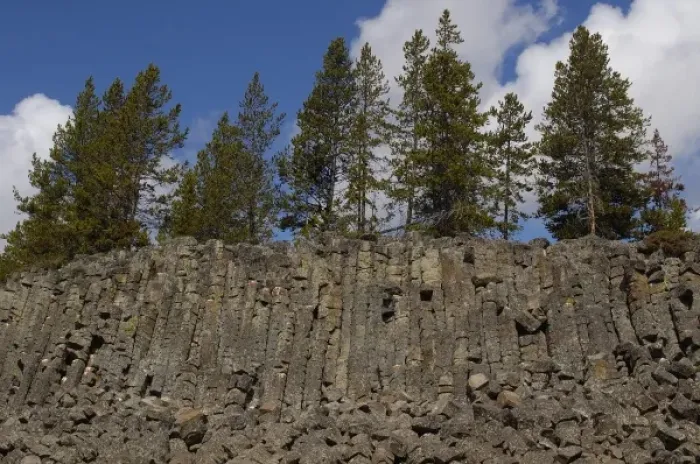Framed Print : Sheepeater Cliff basalt columns. Yellowstone National Park. Wyoming. USA Framed Print : Sheepeater Cliff basalt columns. Yellowstone National Park. Wyoming. USA