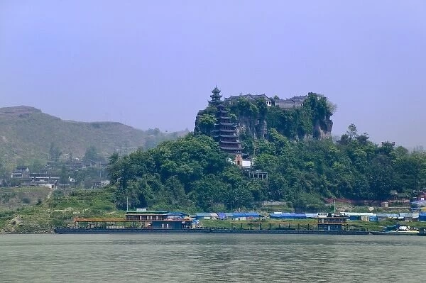 Shibaozhai along the Yangtze River, Sichuan Province, China