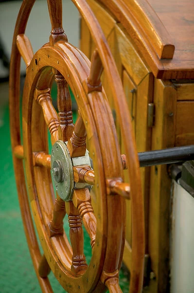 ships wheel, Lubeck_germany