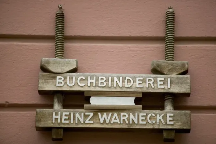 Framed Print : shop sign, Rostock_Germany Framed Print : shop sign, Rostock_Germany