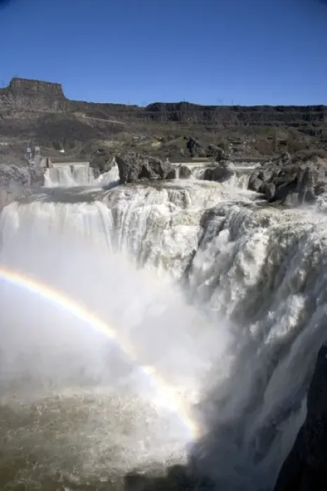 Framed Print : Shoshone Falls on the Snake River in Twin Falls, Idaho