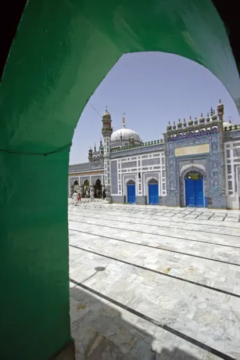Framed Print : Shrine of Shah Abdul Latif Bhittai, Bhit Shah, Sindh, Pakistan Framed Print : Shrine of Shah Abdul Latif Bhittai, Bhit Shah, Sindh, Pakistan