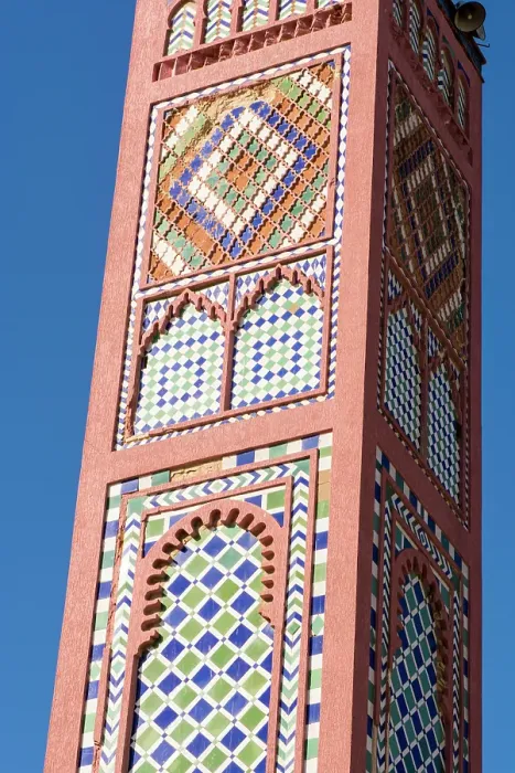 Framed Print : Sidi Bou Abid Mosque minaret, Grand Socco, Old Medina, Tangier, Morocco, Africa Framed Print : Sidi Bou Abid Mosque minaret, Grand Socco, Old Medina, Tangier, Morocco, Africa