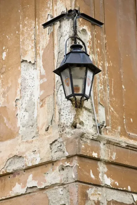 Framed Print : Sighisoara (Schaessburg) in transsilvania, old crumbling building with lantern on the castle hill Framed Print : Sighisoara (Schaessburg) in transsilvania, old crumbling building with lantern on the castle hill
