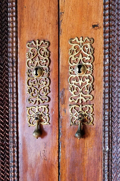 Sintra, Portugal. Europe. Door hardware