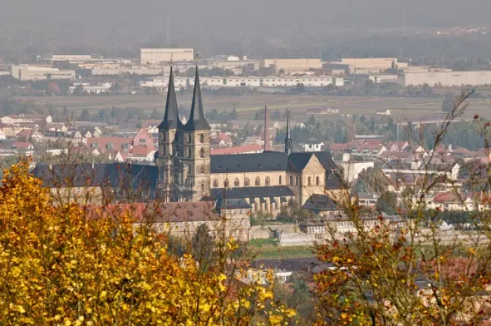 Framed Print : Skyline of Bamberg, Germany