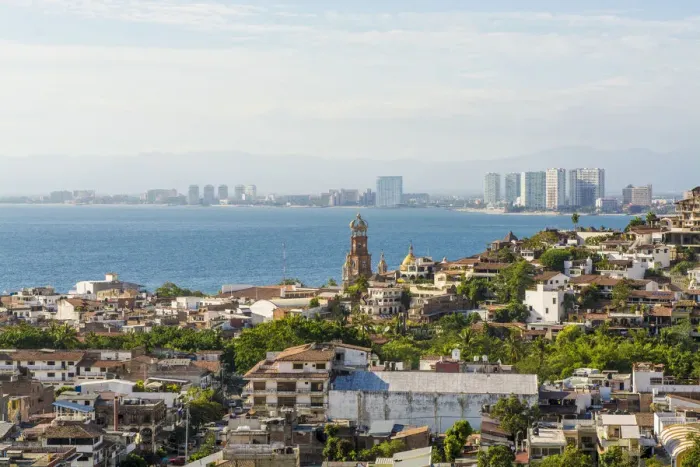 Framed Print : Skyline of Puerto Vallarta, Jalisco, Mexico