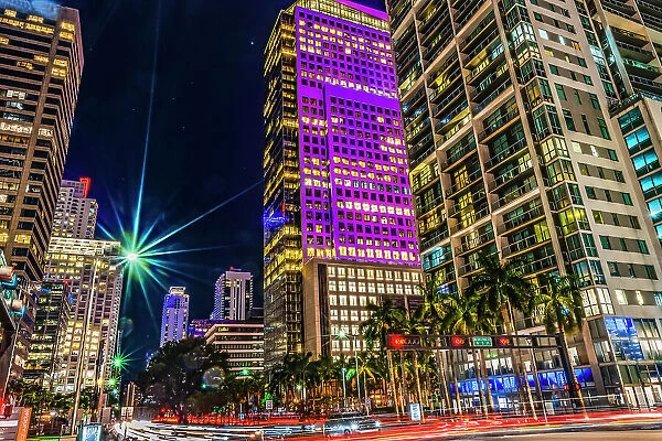 Skyscrapers downtown, Miami, Florida