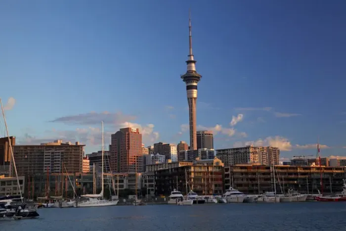 Framed Print : Skytower, Central Business District, and yachts, Viaduct Harbour, Auckland, North Island, New Zealand Framed Print : Skytower, Central Business District, and yachts, Viaduct Harbour, Auckland, North Island, New Zealand